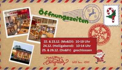 öffnungszeiten xmas