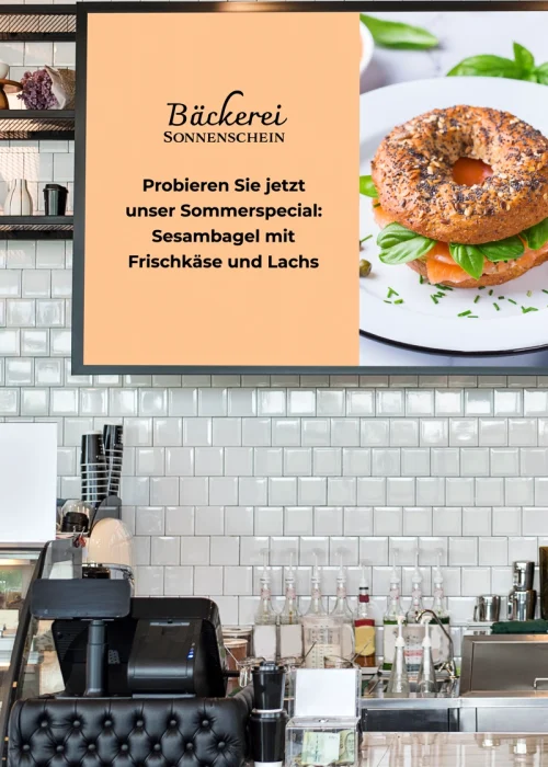 tveee bäckerei angebot bagel closeup